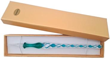 Tintenschreiber (türkis-weiß)